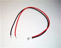 Molex 2.0mm (2pin) 1S Cable Male Connector with 200mm x 24AWG Silicone Wire (1pc) [258000167-0]